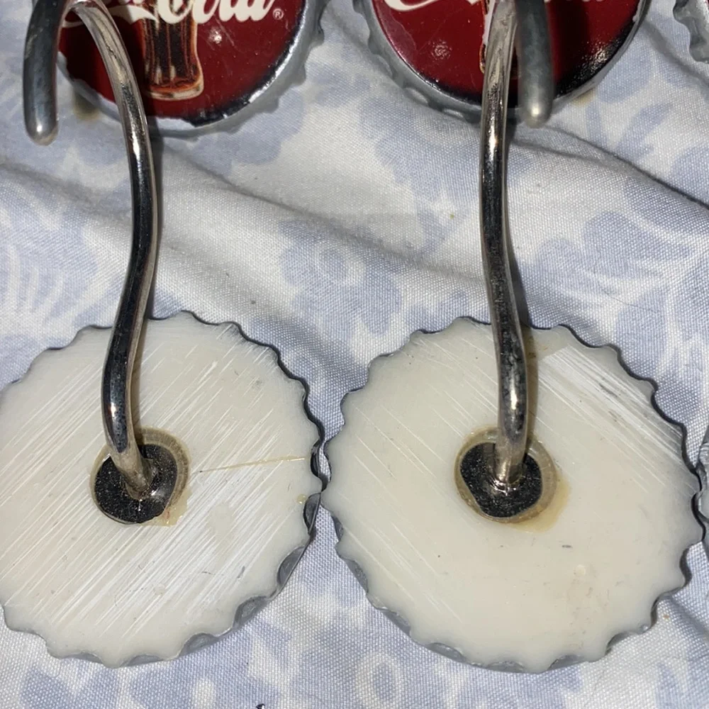 21 Coca Cola Shower Curtain Rings/Curtain Hooks